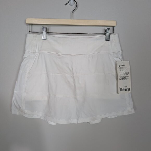 Lululemon Pace Rival Skirt White - 6 - in Tall Length - Picture 1 of 5